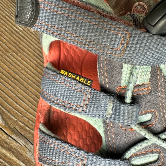 EUC KEEN Gray Washable Waterproof Toe Protecting Sandals in Toddler 10/EU 27/28 - Picture 10 of 11